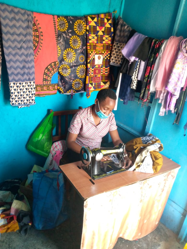 Lucy from the Women Like Us Center in Nakuru, Kenya